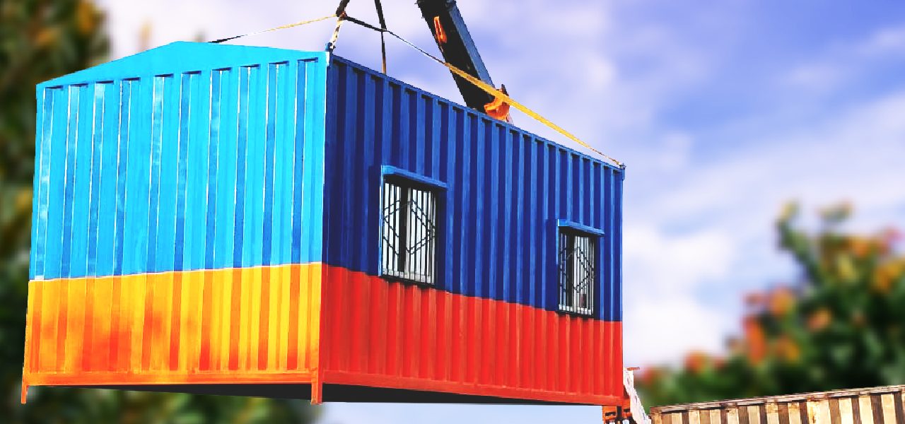 Shipping Container Office | New Generation Cabins & Homes