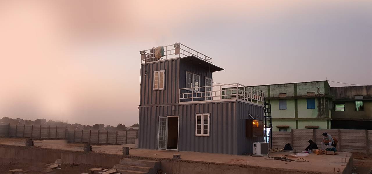 Exterior Container Cafe